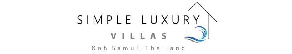 simple luxury villas logo