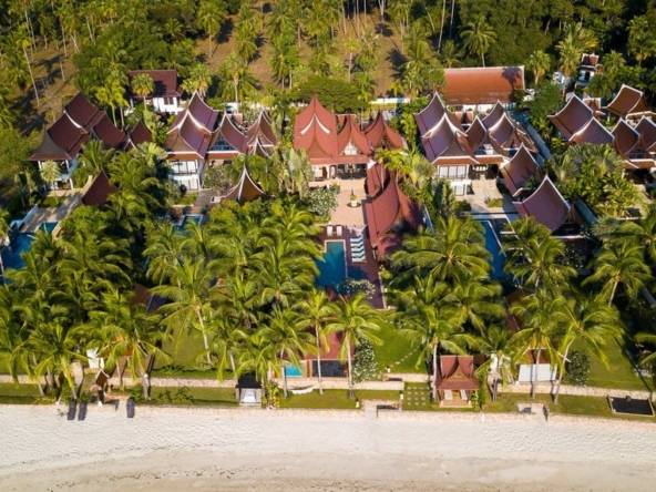 beach front villa for sale, koh samui