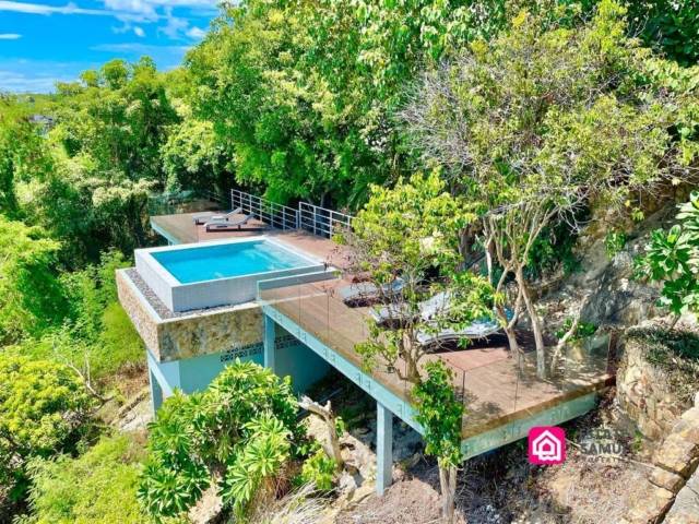 baan talay sai, 5 Bedroom Luxury Sea View Villa, koh samui