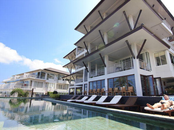 Freehold sea view condo, koh samui