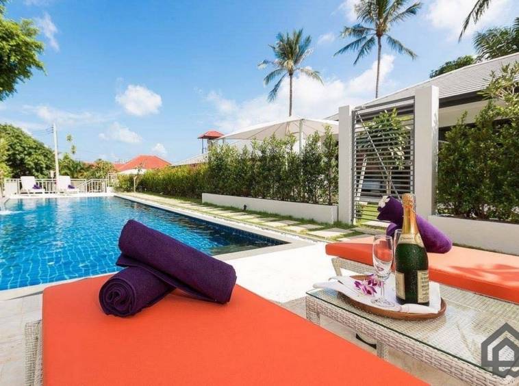 Modern Villa with Shared Pool, Long Term Rental, Koh Samui