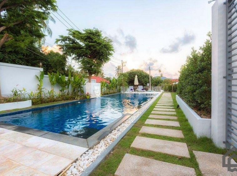 Modern Villa with Shared Pool, Long Term Rental, Koh Samui