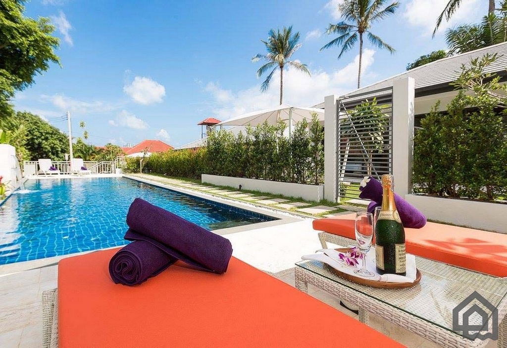 Modern Villa with Shared Pool, Long Term Rental, Koh Samui