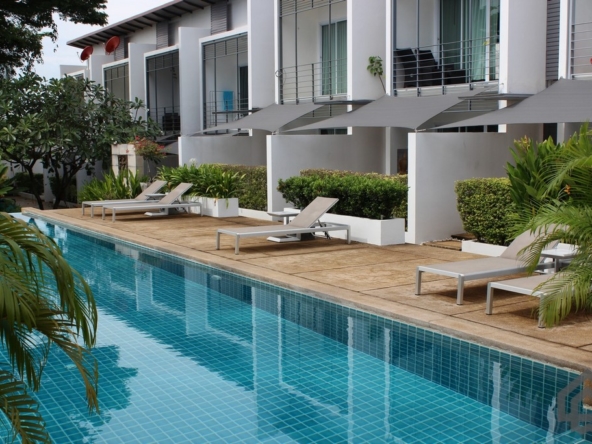 the pool townhouse for sale, koh samui