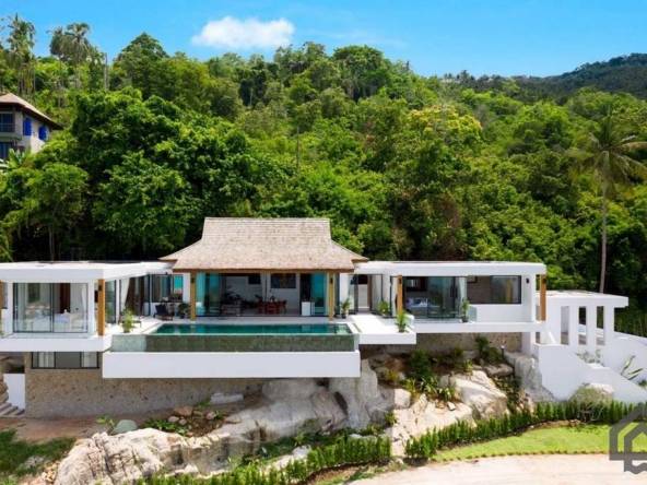 villa with panoramic view for sale, koh samui