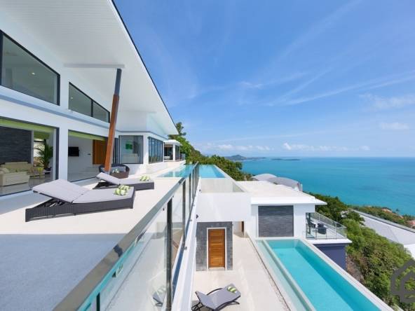 Chaweng Sea View Villa For Sale, Koh Samui