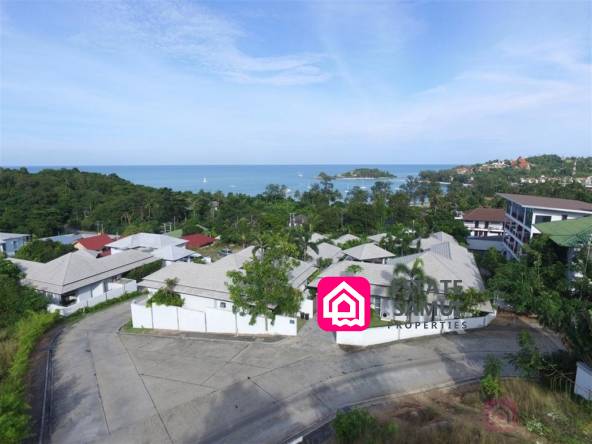 sea view land plots for sale, koh samui