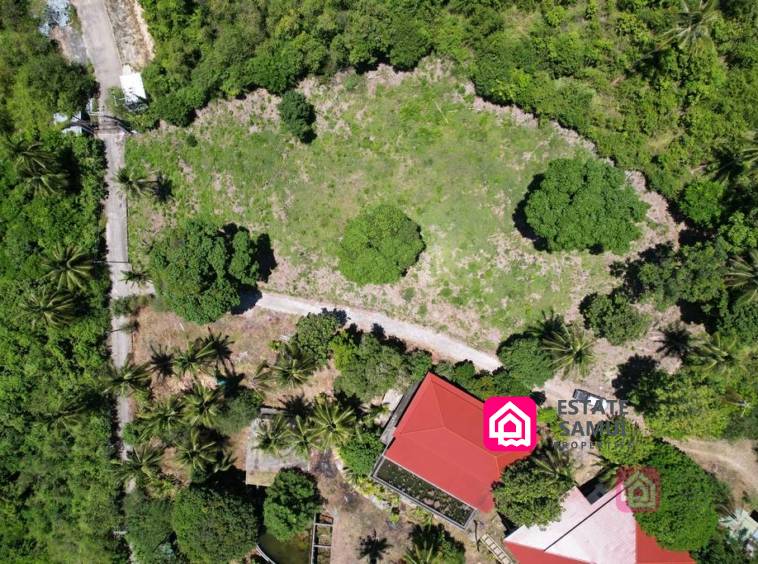 bophut sea view land for sale, koh samui