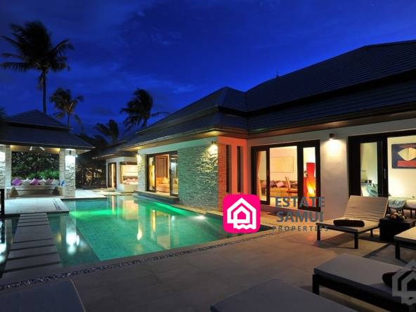 Koh Samui Bophut Sea View Villa For Sale