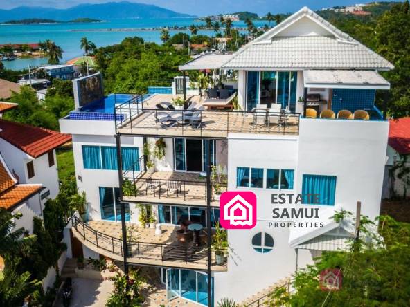 oceanfront villa for sale, koh samui