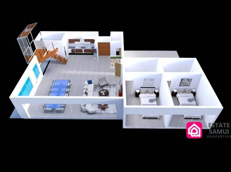 3d render lower level