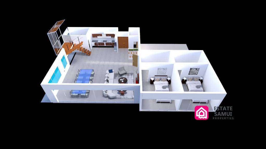 3d render lower level