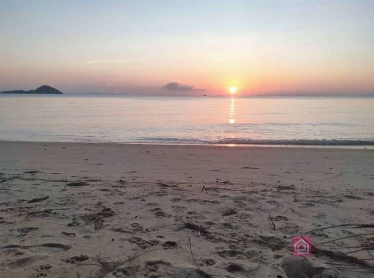 beachfront land plot for sale, koh samui