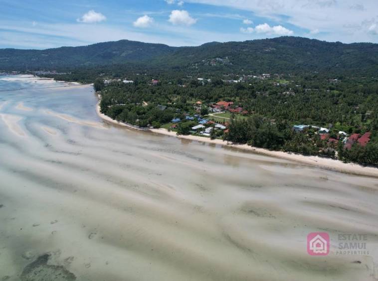 beachfront land plot for sale, koh samui