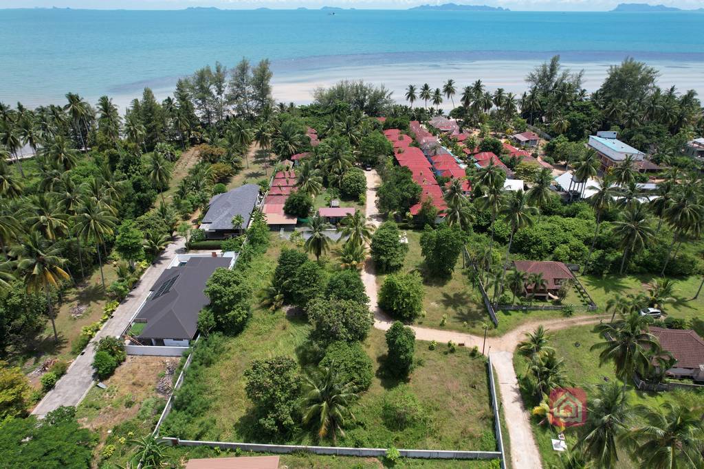 beachfront land plot for sale, koh samui