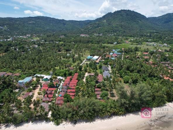 beachfront land plot for sale, koh samui