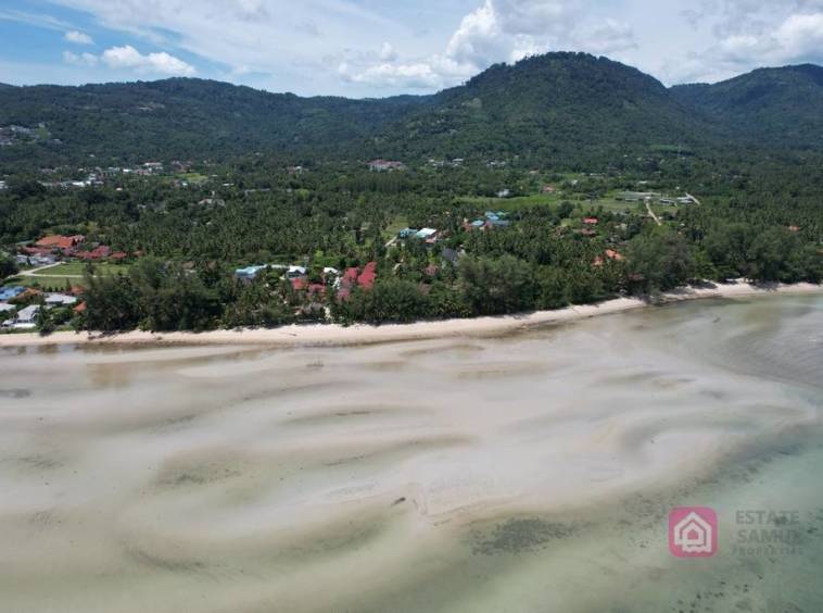 beachfront land plot for sale, koh samui