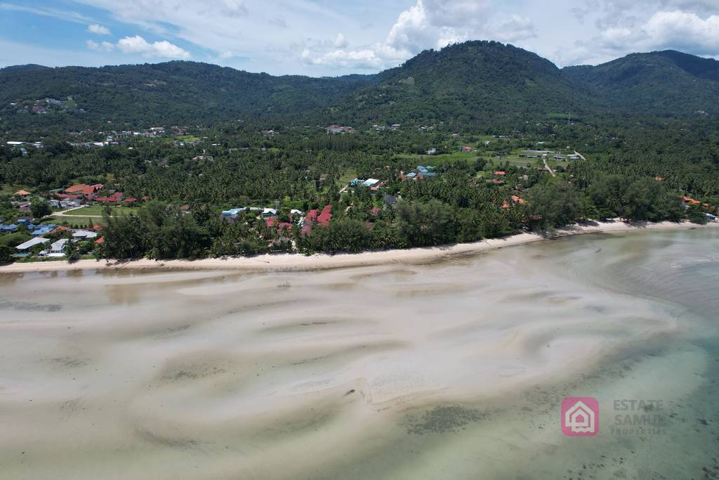 beachfront land plot for sale, koh samui