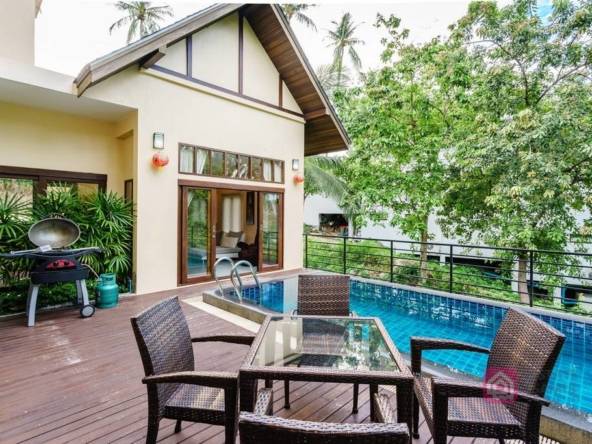 chaweng noi pool villa for sale, koh samui