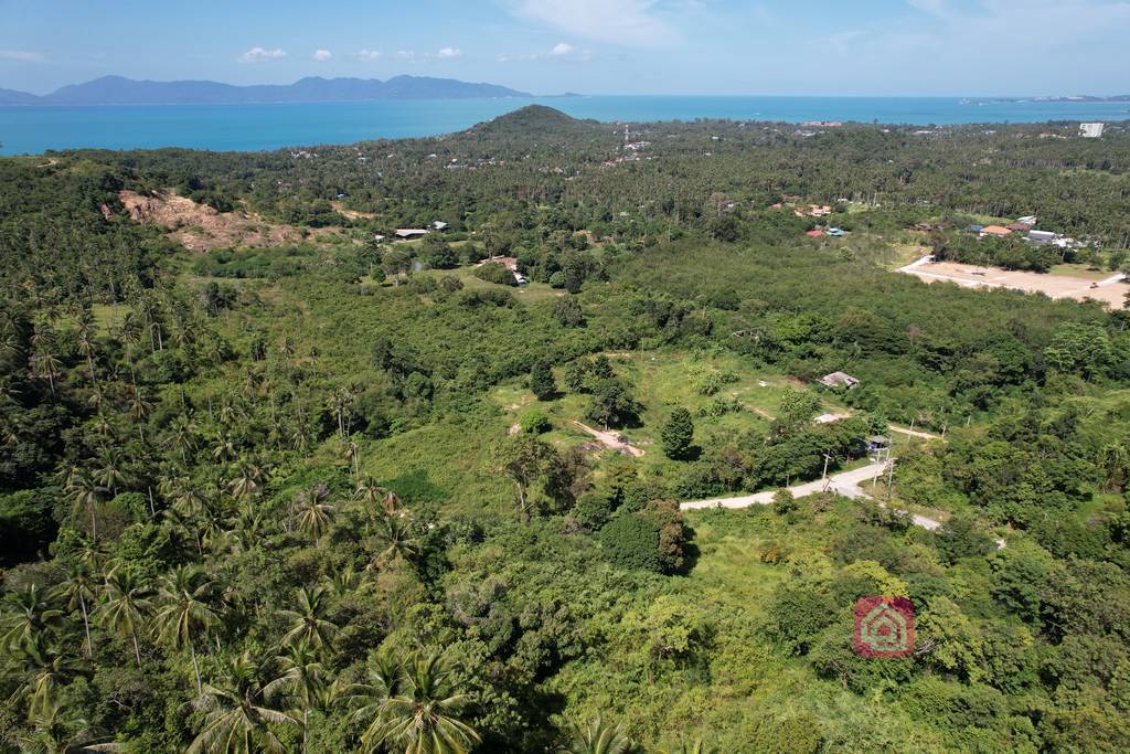 bang por sea view land, koh samui