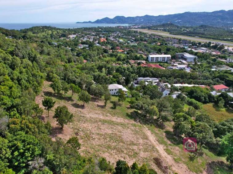 ocean view land for sale, koh samui