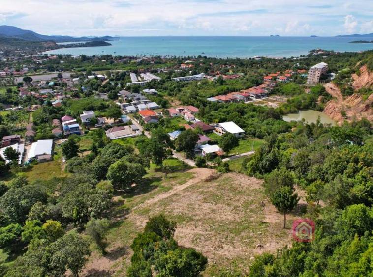 ocean view land for sale, koh samui