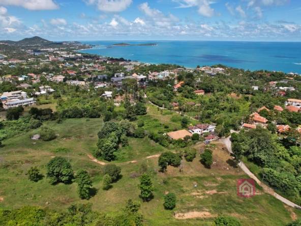 sea view plot for sale, koh samui