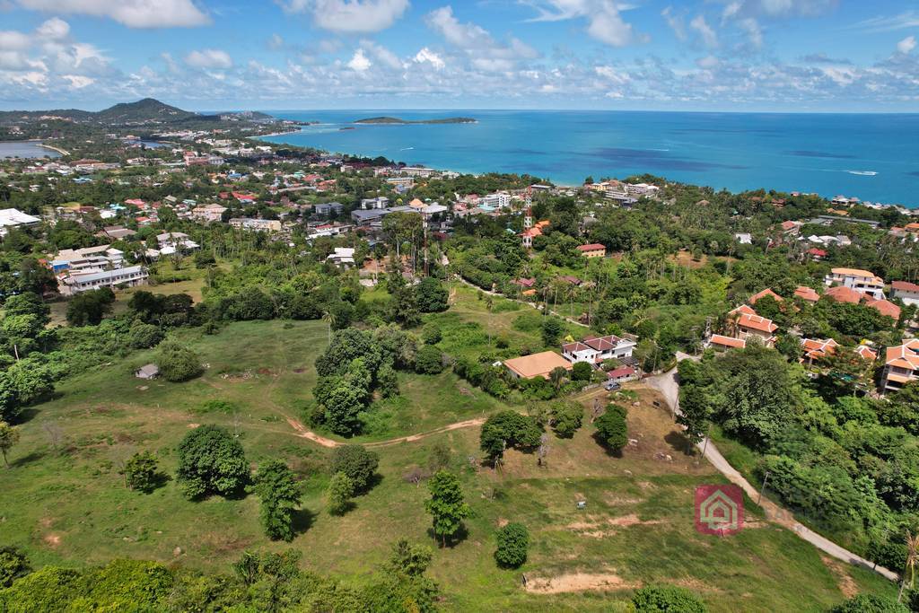 sea view plot for sale, koh samui