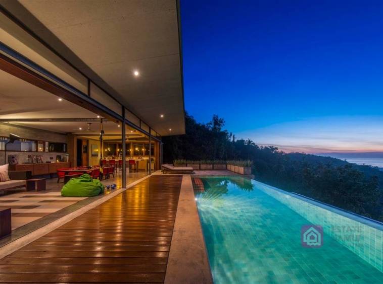 designer holiday villa for sale, koh samui