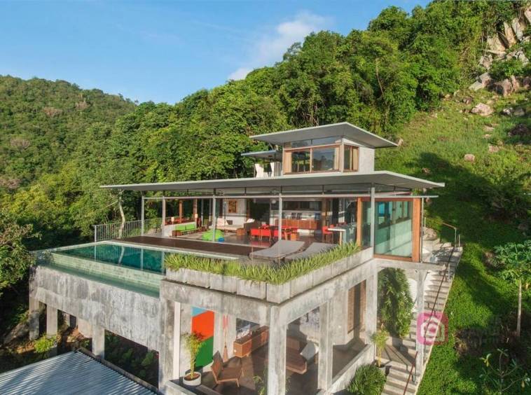 designer holiday villa for sale, koh samui