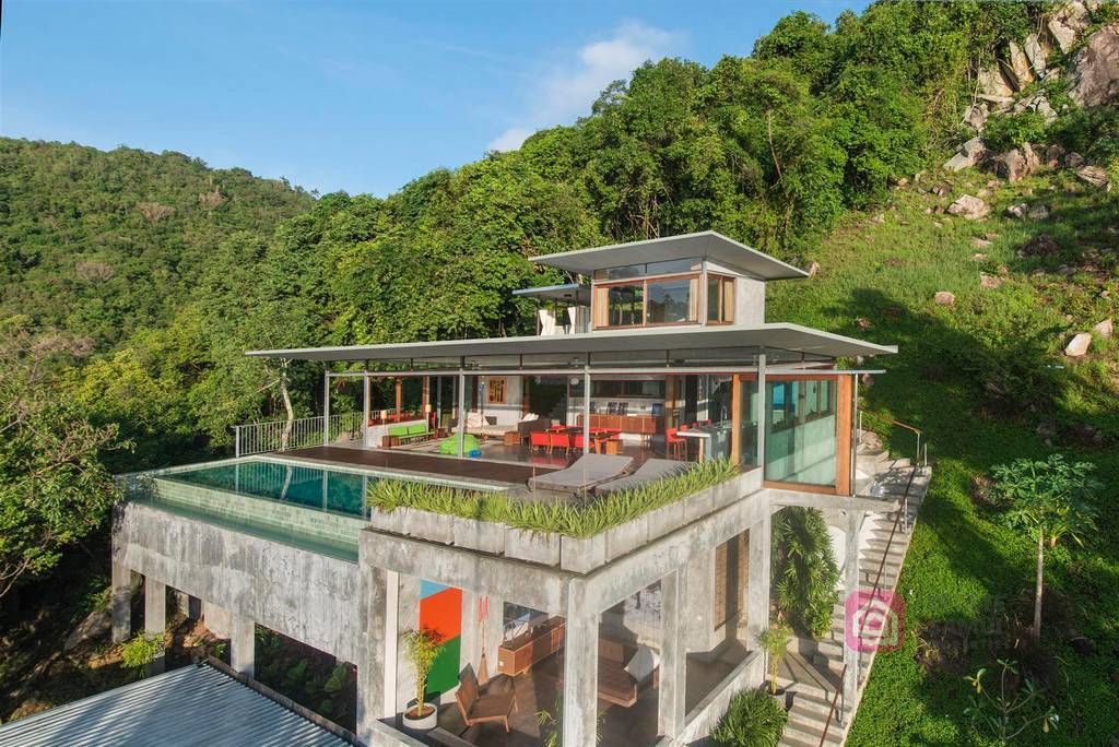 designer holiday villa for sale, koh samui