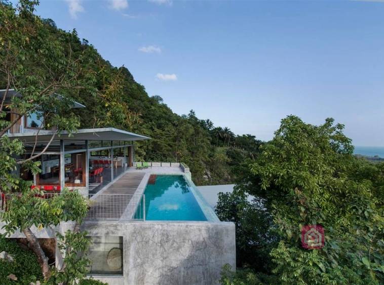 designer holiday villa for sale, koh samui