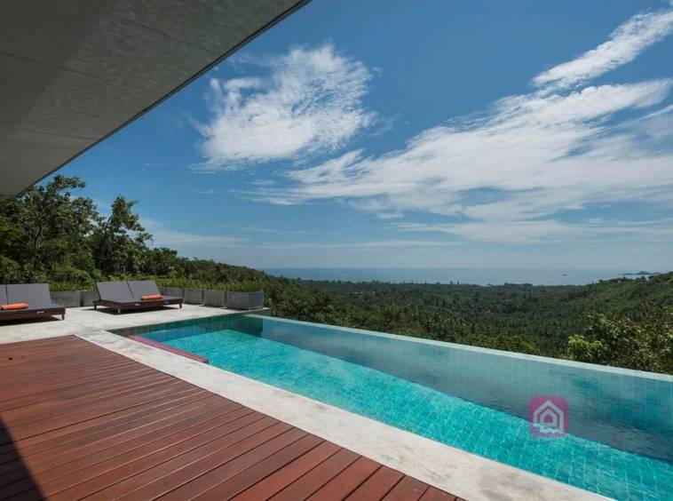 designer holiday villa for sale, koh samui