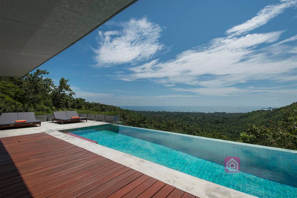 designer holiday villa for sale, koh samui