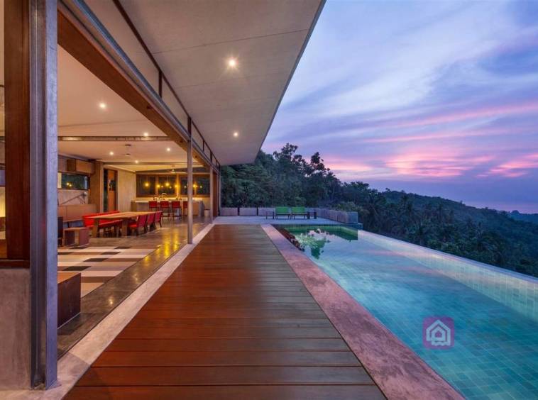 designer holiday villa for sale, koh samui