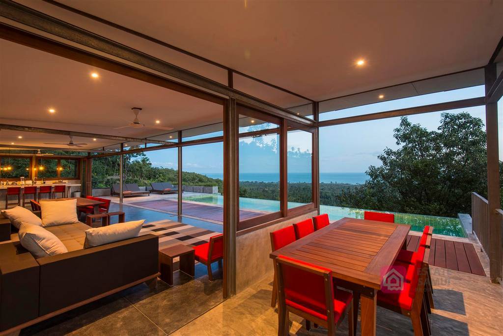 designer holiday villa for sale, koh samui