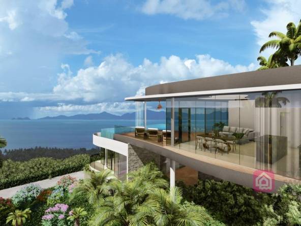 darika residence villas for sale, koh samui