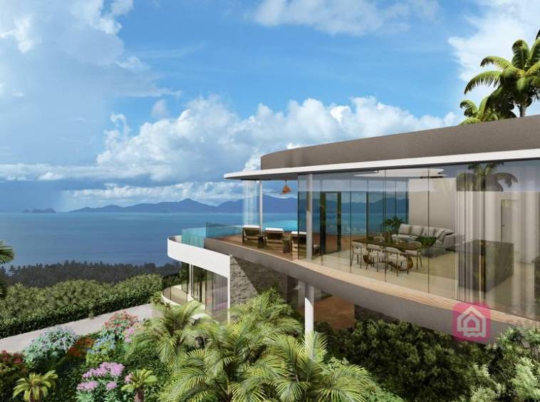 darika residence villas for sale, koh samui