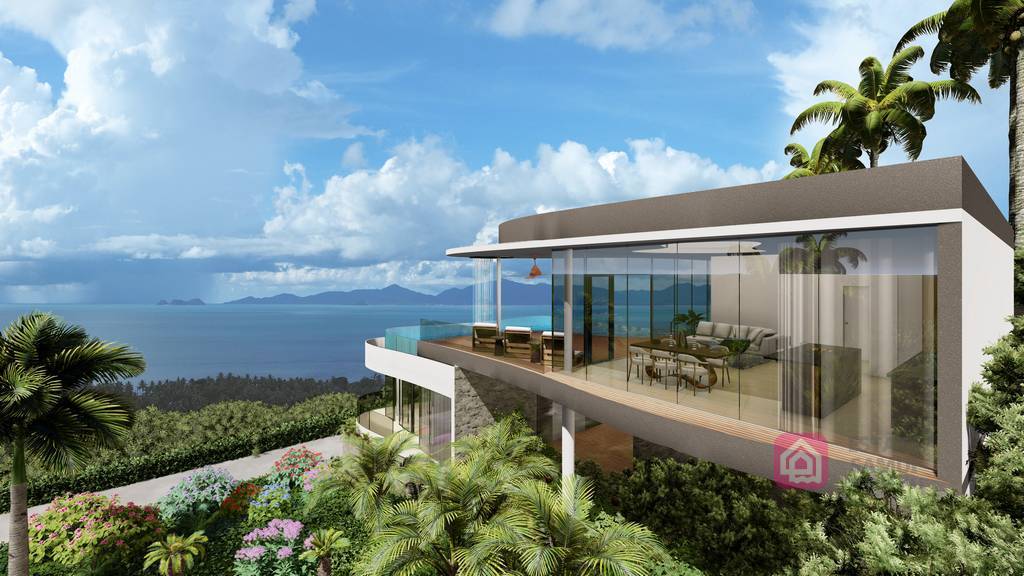 darika residence villas for sale, koh samui