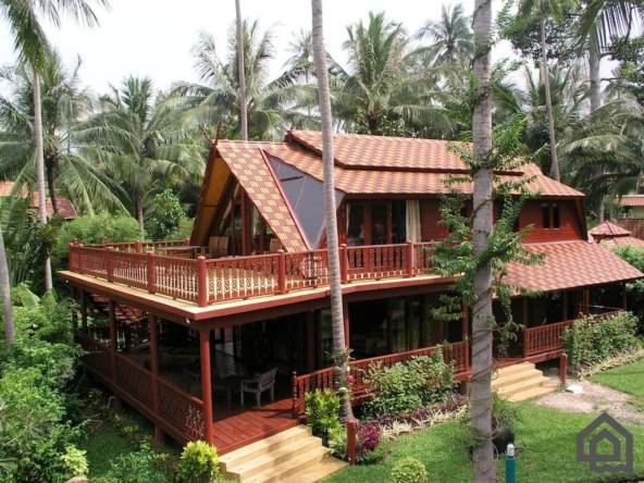 ocean view villa, koh samui