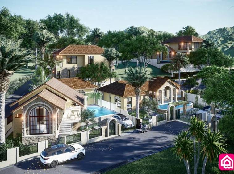 tuscan style villas for sale, koh samui