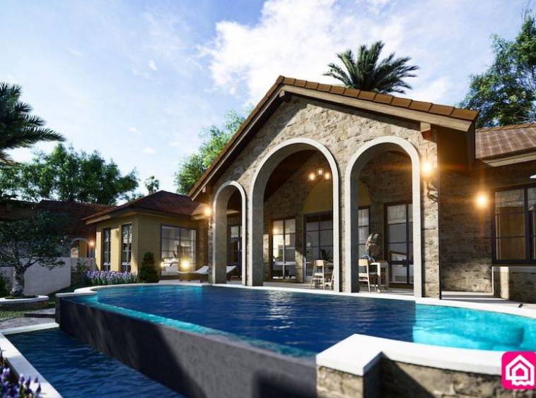 tuscan style villas for sale, koh samui