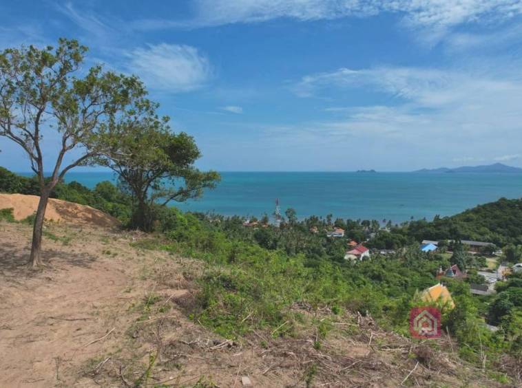 land plot with sea views, koh samui