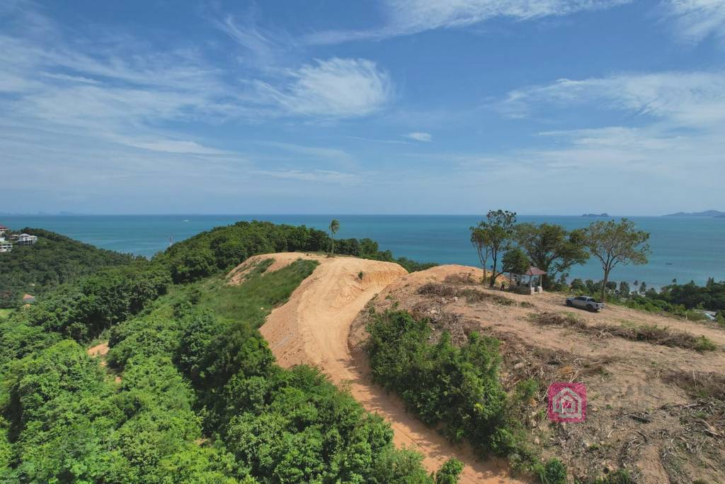 land plot with sea views, koh samui