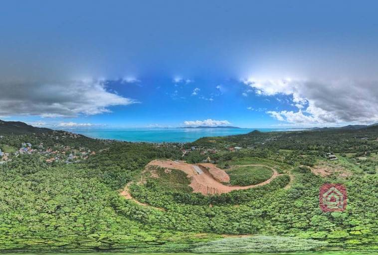 land plot with sea views, koh samui