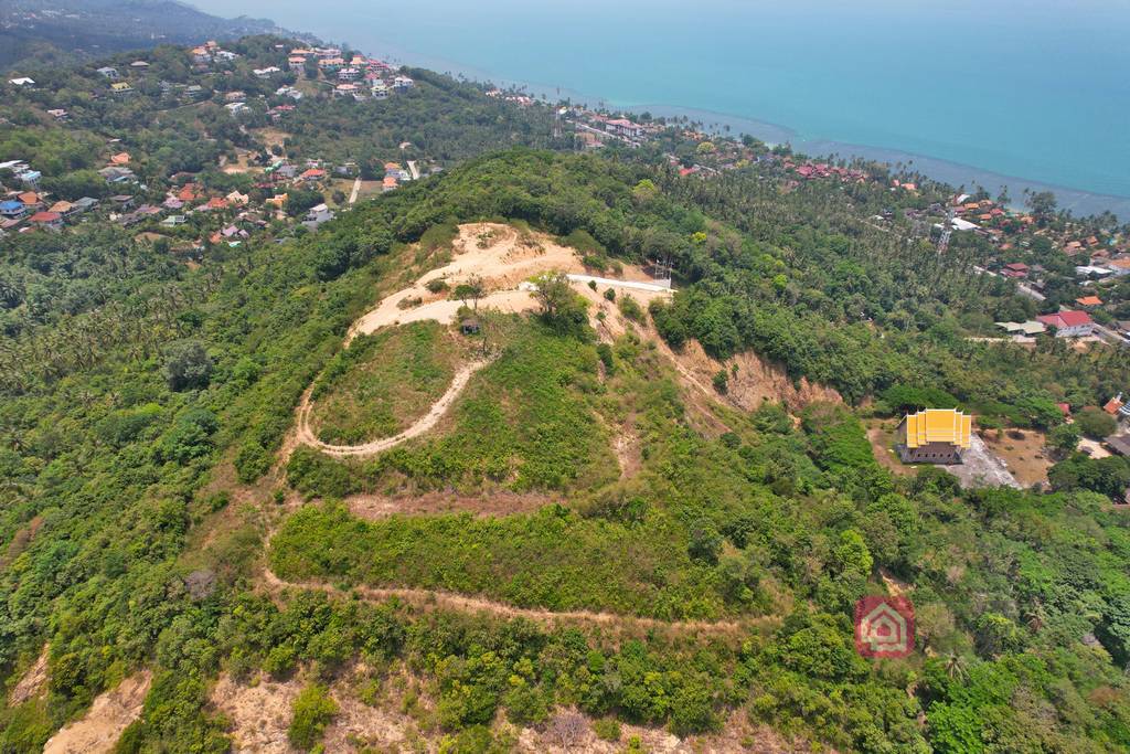 land plot with sea views, koh samui