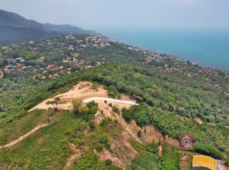 land plot with sea views, koh samui