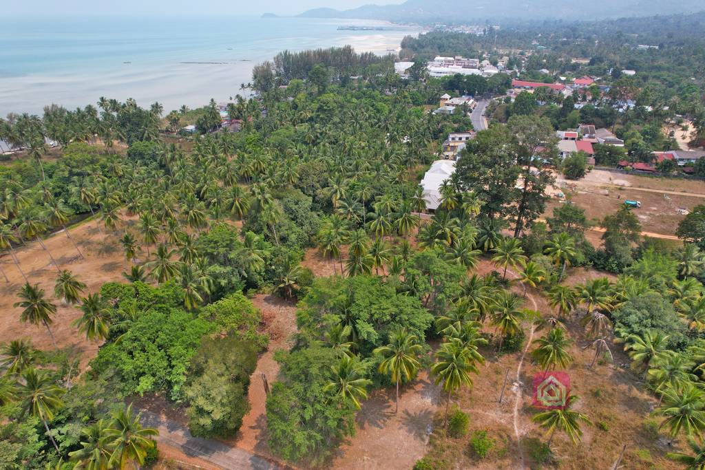 beach side land for sale, koh samui