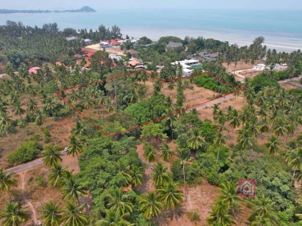 beach side land for sale, koh samui