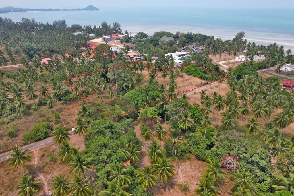 beach side land for sale, koh samui